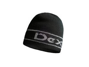 Водонепроникна туристична шапка Dexshell Beanie Reflective Logo (Чорна) розмір L-XL 58-60см
