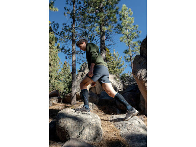 Водонепроникні шкарпетки Dexshell Longlite Socks 2.0, блакитні смужки M (39-42) (DS72506JBB-M) - Фото 6