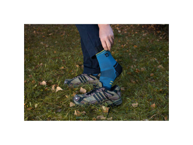 Водонепроницаемые носки Dexshell Running Lite 2.0 Socks темно-блакитні розмір M (39-42) (DS20610MLB2.0-M) - Фото 3