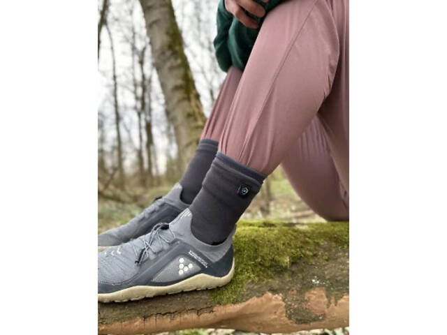 Водонепроницаемые носки Dexshell Running Lite 2.0 Socks сірі розмір L (43-46) (DS20610TLG2.0-L) - Фото 2