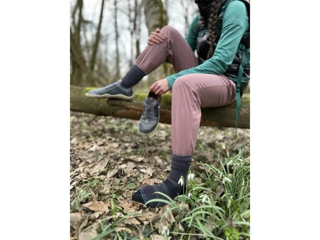 Водонепроницаемые носки Dexshell Running Lite 2.0 Socks сірі розмір L (43-46) (DS20610TLG2.0-L) - Фото 3