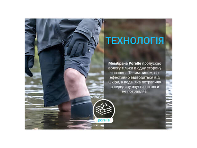 Водонепроницаемые носки Dexshell Wading Pro Socks чорні розмір S (36-38) (DS70606JBG-S) - Фото 6