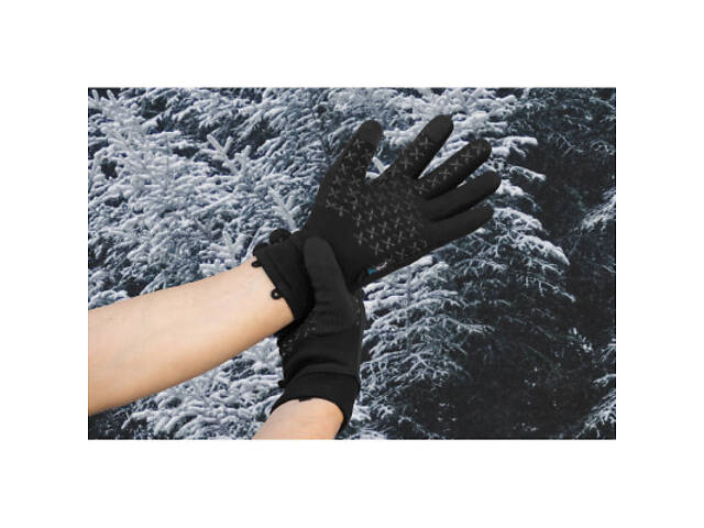 Водонепроницаемые перчатки Dexshell StretchFit 2.0 Gloves чорні розмір S (DG90906BLK2.0-S) - Фото 3