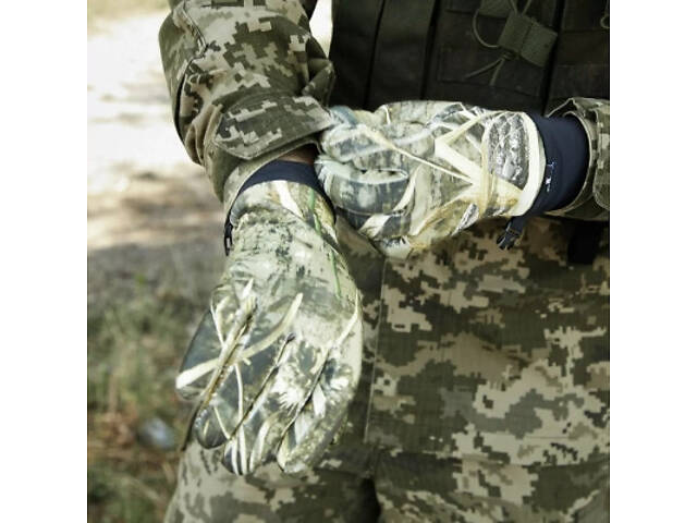 Водонепроницаемые перчатки Dexshell StretchFit Gloves Camo S (DG90906RTCS) - Фото 3