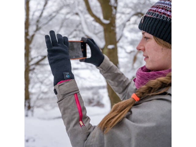 Водонепроникні рукавички Dexshell ThermFit 3.0 Gloves чорні L (DG12402BLK-L) - Фото 9