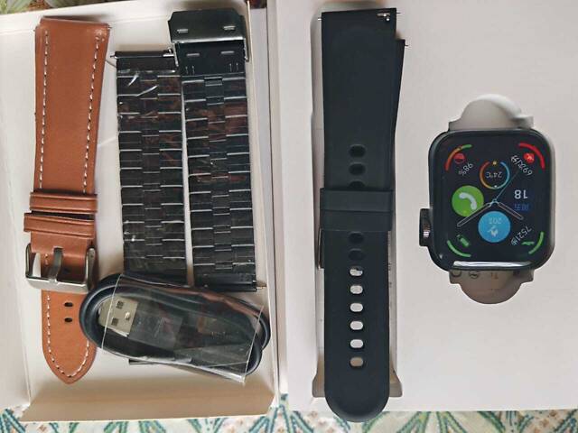 Водонепроницаемые спортивные смарт-часы для Xiaomi, Huawei, realme. - Фото 1