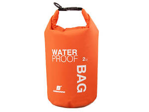 Герметичний водонепроникний мішок для рафтингу, кемпінгу і туризму - Orange (GM-01OR)