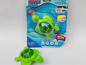 Водоплаваюча іграшка Черепаха YS1378-A9, на планшеті (6965297100847)