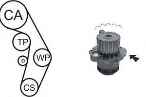 Водяний насос + комплект зубчатого ременя AIRTEX WPK177603 на VW LUPO (6X1, 6E1)