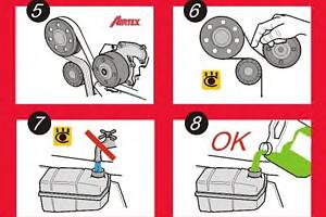 Водяний насос Lexus LS/LX/GS/GX 89-11 4.0-4.7/Toyota Land Cruiser 4.7 02-