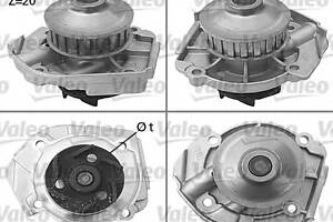 Водяний насос для моделей: AUTOBIANCHI (Y10), FIAT (CINQUECENTO,PANDA,TIPO,PUNTO,PUNTO,UNO,PALIO,PUNTO,SEICENTO,STRAD