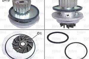 Водяной насос для моделей: DAEWOO (ESPERO, NEXIA,NEXIA,LANOS,LANOS)