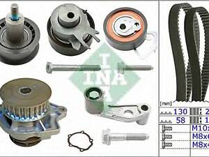 Водяной насос + комплект зубчатого ремня INA 530036030 на VW GOLF Mk IV (1J1)