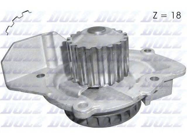 Водяний насос DOLZ C147 на CITROËN C4 II (B7) - Фото 1