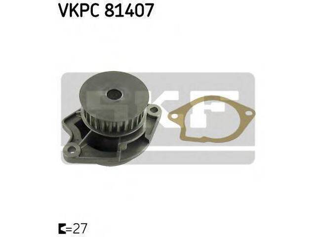 Водяний насос SKF VKPC81407 на SKODA OCTAVIA Combi (1Z5) - Фото 1