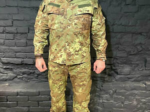 Военный летний костюм форма (китель + брюки) Мультикам 52