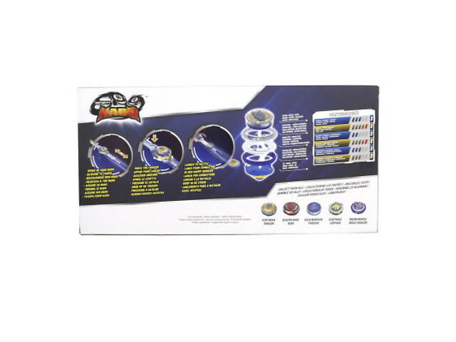 Волчок Auldey набір Infinity Nado VI Goggle Battle Pack волчка та аксесуари (EU654161) - Фото 6