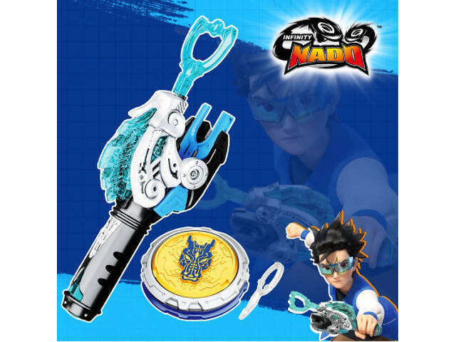 Волчок Infinity Nado I серія Starter Pack Fury Wave Dragon Лютий Дракон (EU654111) - Фото 5