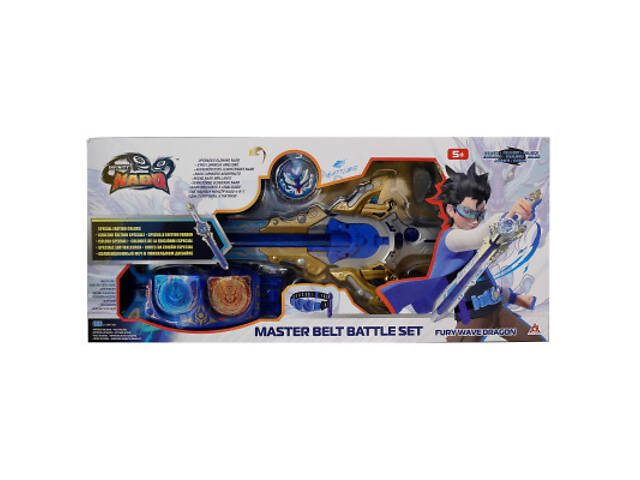 Волчок Infinity Nado Набір VI Master Belt Battle Set Лютий Дракон (Fury Wave Dragon) (EU654162) - Фото 1