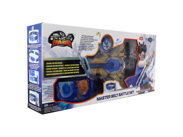 Волчок Infinity Nado Набір VI Master Belt Battle Set Лютий Дракон (Fury Wave Dragon) (EU654162) - Фото 8