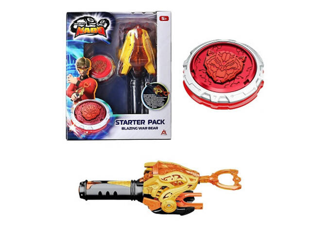 Волчок Infinity Nado VI серія Starter Pack Blazing War Bear Палаючий Бойовий Ведмідь (EU654112) - Фото 8
