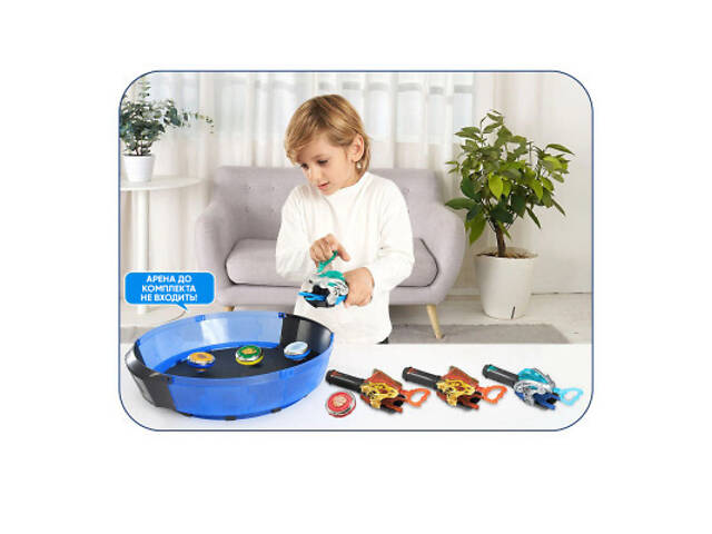 Волчок Infinity Nado VI серія Starter Pack Lighting Leopard Осліплюючий Леопард (EU654114) - Фото 4