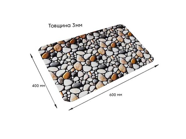 Вологопоглинаючий килимок 40х60х3мм SW-00002551 - Фото 3