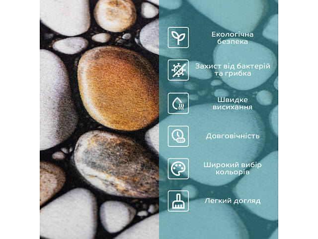 Вологопоглинаючий килимок 40х60х3мм SW-00002551 - Фото 4