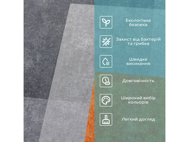 Вологопоглинаючий килимок 40х60х3мм SW-00002552 - Фото 4