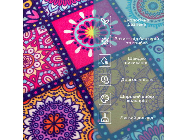 Вологопоглинаючий килимок 40х60х3мм SW-00002555 - Фото 4