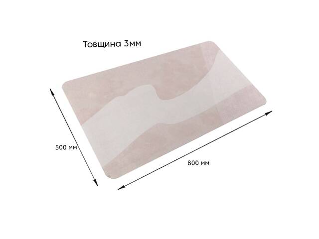 Вологопоглинаючий килимок 50х80х3мм SW-00001886 - Фото 3