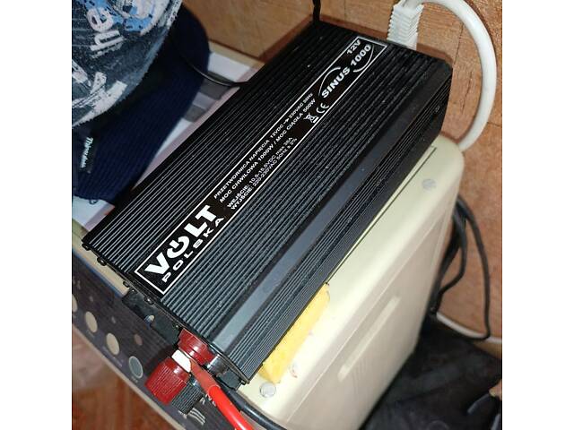 Volt Polska Sinus інвертор (500/1000W) 12/230V в ідеальному стані! - Фото 2