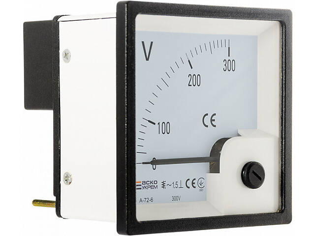 Вольтметр 300V AC 72x72мм [A0190010065] A-72-6 АСКО - Фото 4