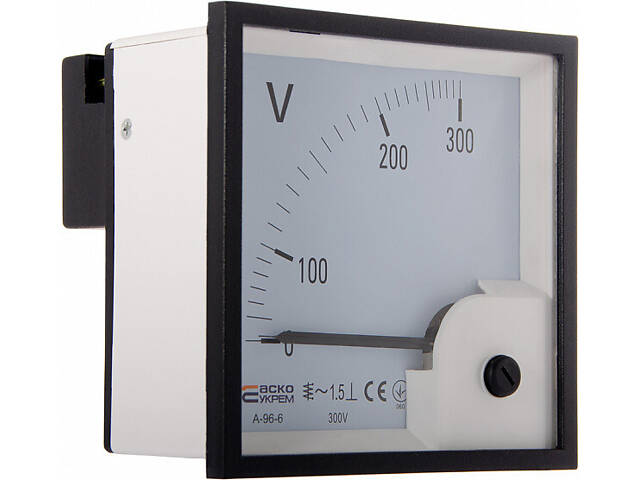Вольтметр 300V AC 96x96мм [A0190010095] А-96-6 АСКО - Фото 4