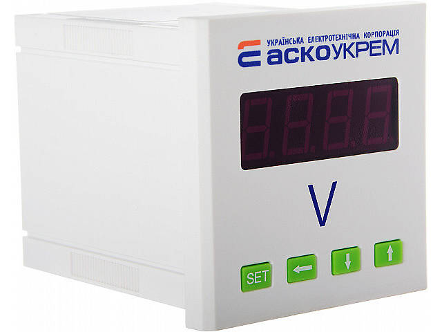 Вольтметр цифровий 600V AC 72x72мм [A0190010121] ЦВ-7 АСКО - Фото 3