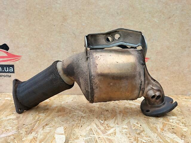 Volvo XC70 II 2007-2016 2.4D V70 III S80 II Катализатор гофра 30774491 - Фото 4