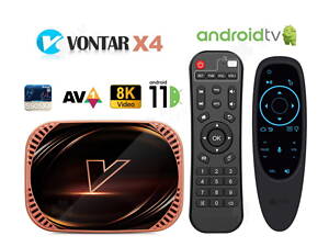 Vontar X4 4/32GB Amlogic S905X4 AV1 смарт тв приставка tv box