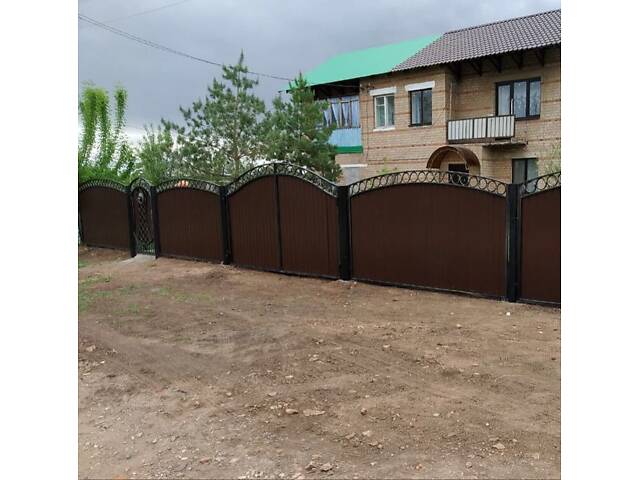 Ворота и заборы • Навесы для авто • Металлические конструкции • Ангары • Беседки - Фото 2