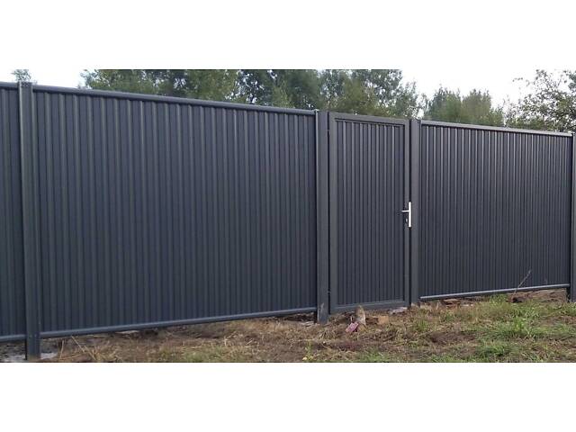 Ворота и заборы • Навесы для авто • Металлические конструкции • Ангары • Беседки - Фото 5