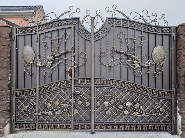 Ворота и заборы • Навесы для авто • Металлические конструкции • Ангары • Беседки - Фото 9