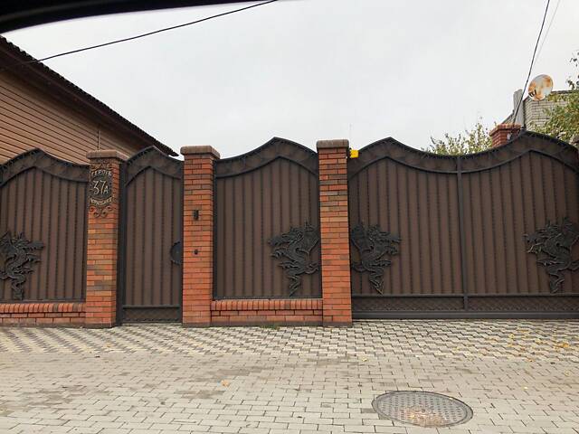 Ворота и заборы • Навесы для авто • Металлические конструкции • Ангары • Беседки - Фото 10