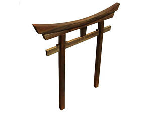 Ворота торії 'Сінано' капучино