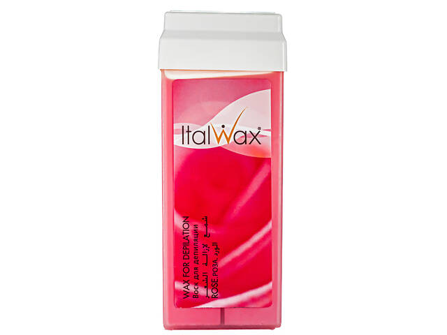 Воск для депиляции ItalWax кассетный 100 мл, № 02 Роза