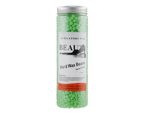 Воск для горячей эпиляции Bead Wax в гранулах 400 г Зеленый чай