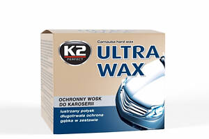 Воск-паста для автомобиля K2 ULTRA WAX K073 250мл Отличный блеск