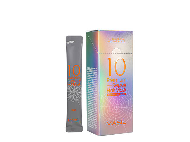 Восстанавливающая премиум-маска для волос Masil 10 Premium Repair Hair Mask 12 ml