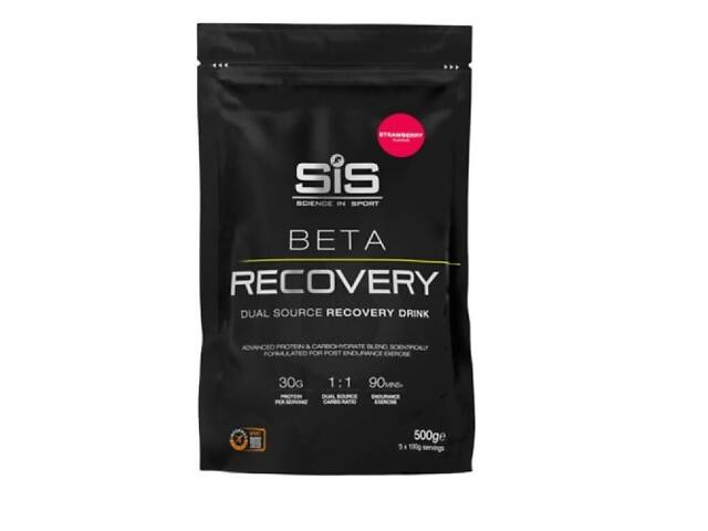 Восстановительный напиток SIS Beta Recovery 500 г (702870STRAW)
