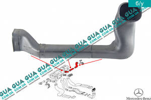Воздуховод отопителя / печки салона торпеды правый 2108313746 Mercedes / МЕРСЕДЕС E-CLASS 1995- / Е-КЛАСС