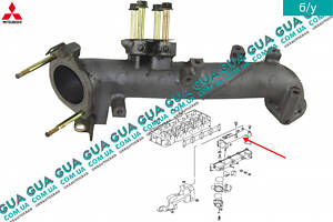 Воздуховод впускного колектора ( метал ) ME190704 Mitsubishi / МИТСУБИСИ PAJERO III 2000-2006 / ПАДЖЕРО 3 00-06