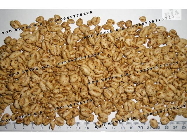 Повітряна пшениця 1кг висаджена Puffed wheat - Фото 1